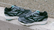 画像をギャラリービューアに読み込む, MIZUNO CONTENDER "FOOTPATROL" DARK GREY/BLACK/GREEN 7