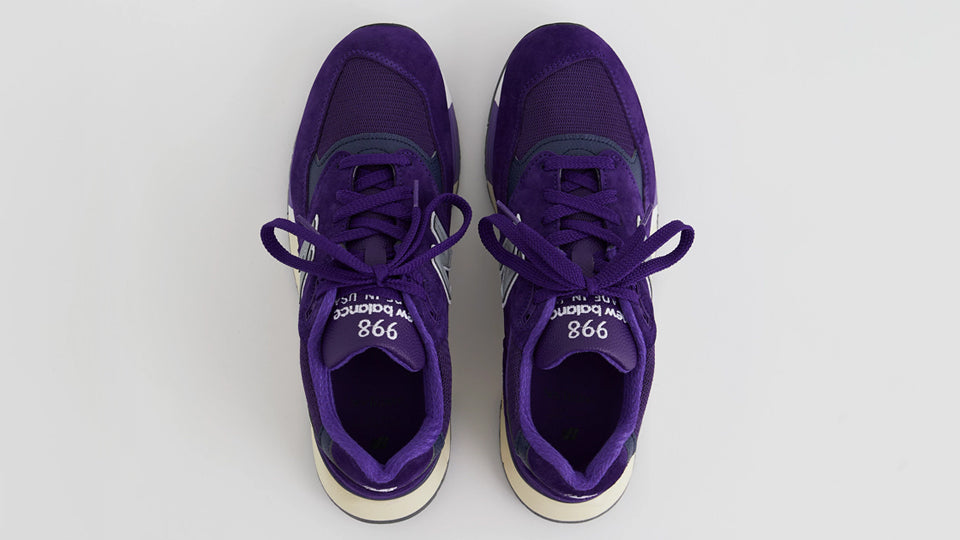 USA NewBalance U998TE ニューバランス998 27.5 New Balance 998 Plum Purple Made In USA Men's Sneakers