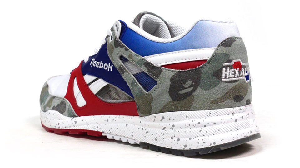 A BATHING APE® x mita sneakers Reebok VENTILATOR AFFILIATES WHT/BL