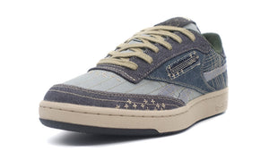 Reebok CLUB C REVENGE "SASHIKO PACK" OBSIDIAN/BLUE HILLS/ASTRAL GREY 1