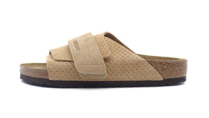 BIRKENSTOCK KYOTO VL SUEDE EMBOSS "Made in GERMANY" NEW BEIGE 3