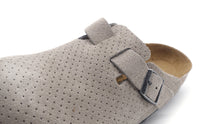 画像をギャラリービューアに読み込む, BIRKENSTOCK BOSTON VL SUEDE EMBOSS &quot;Made in GERMANY&quot; STONE COIN 6