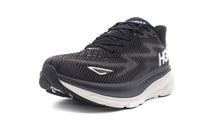 画像をギャラリービューアに読み込む, HOKA W CLIFTON 9 BLACK/WHITE 1