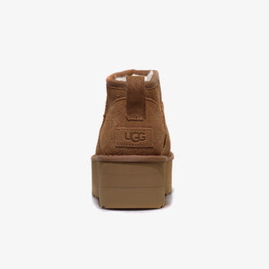 UGG W CLASSIC ULTRA MINI PLATFORM CHESTNUT – mita sneakers