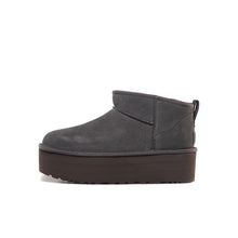 画像をギャラリービューアに読み込む, UGG W CLASSIC ULTRA MINI PLATFORM CHARCOAL