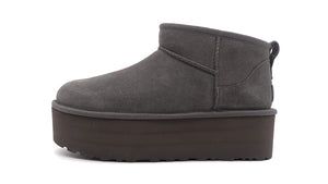 UGG W CLASSIC ULTRA MINI PLATFORM CHARCOAL 3