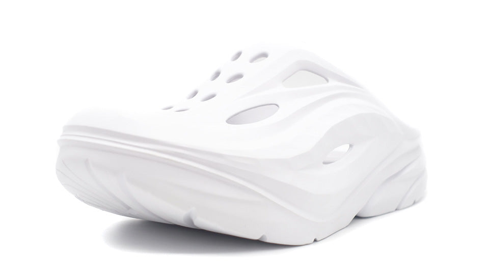 HOKA ORA RECOVERY MULE WHITE/WHITE