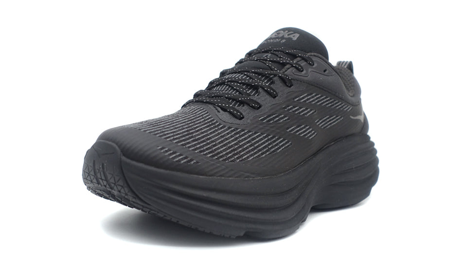HOKA BONDI 8 TS CAGED BLACK/BLACK 1
