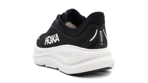 HOKA BONDI 9 BLACK/WHITE 2