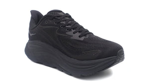 HOKA CLIFTON 10 WIDE BLACK/BLACK 5