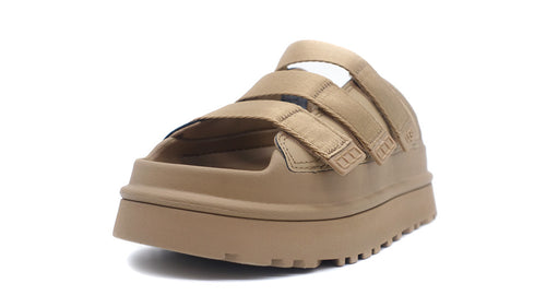 UGG W GOLDENGLOW SLIDE DARK SAND 1