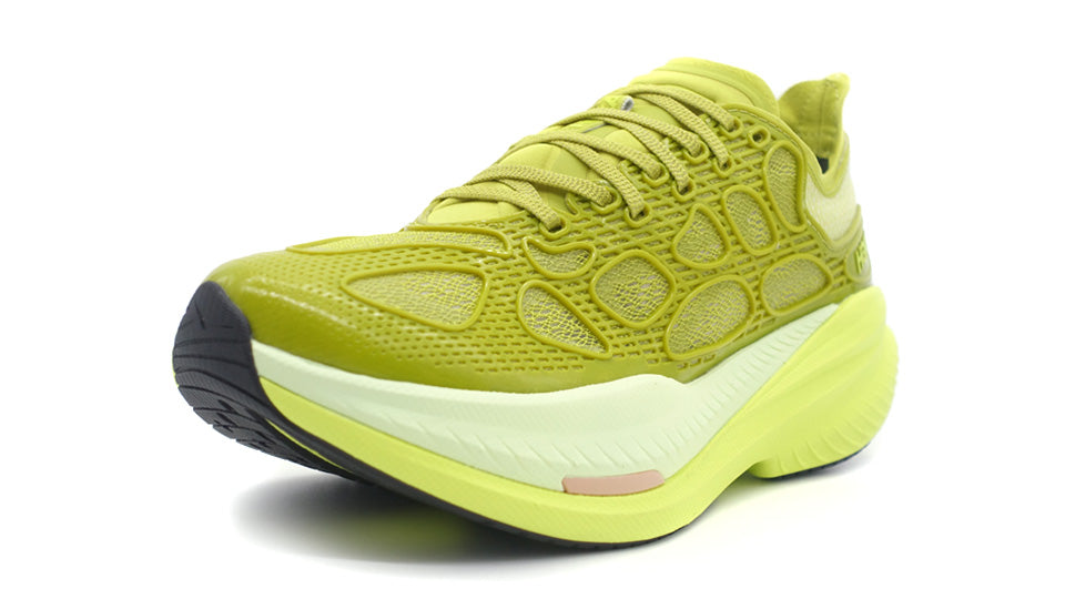 HOKA MACH X CAGED PEA GREEN/HOKA CITRUS