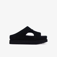 画像をギャラリービューアに読み込む, UGG W GOLDENSTAR HI CUTOUT SLIDE  BLACK 2