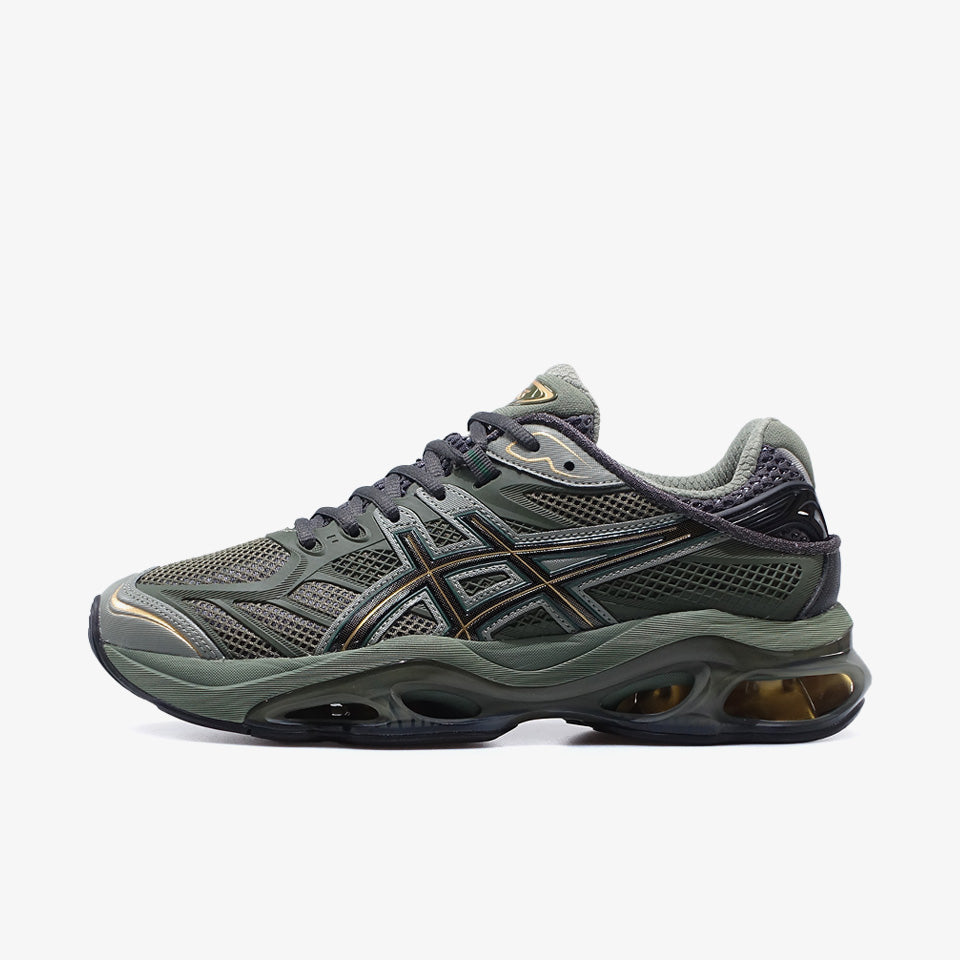 ASICS SportStyle GEL-KINETIC 2.0 OBSIDIAN GREY/OLIVE CANVAS – mita