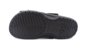 crocs CLASSIC CLOG "CLOT" BLACK 4