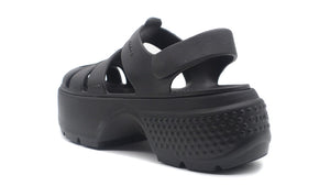 crocs STOMP FISHERMAN SANDAL BLACK 2