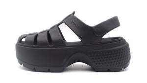 crocs STOMP FISHERMAN SANDAL BLACK 3