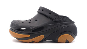crocs BUBBLE CLUSH CLOG BLACK/GUM 3