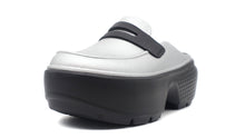 画像をギャラリービューアに読み込む, crocs STOMP METALLIC LOAFER SILVER/BLACK 1