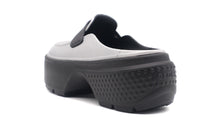 画像をギャラリービューアに読み込む, crocs STOMP METALLIC LOAFER SILVER/BLACK 2
