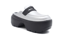 画像をギャラリービューアに読み込む, crocs STOMP METALLIC LOAFER SILVER/BLACK 5