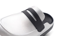 画像をギャラリービューアに読み込む, crocs STOMP METALLIC LOAFER SILVER/BLACK 6
