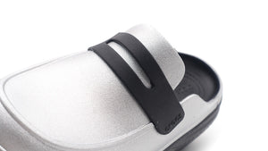 crocs STOMP METALLIC LOAFER SILVER/BLACK 6