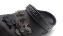 画像をギャラリービューアに読み込む, crocs CLASSIC CLOG &quot;Mardi Mercredi&quot; BLACK/BLACK 6