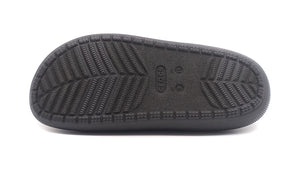 crocs CLASSIC SUEDE MOC  BLACK 4