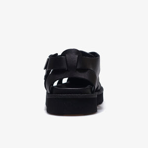 Clarks ORIGINALS MEARE BUCKLE BLACK LEATHER – mita sneakers