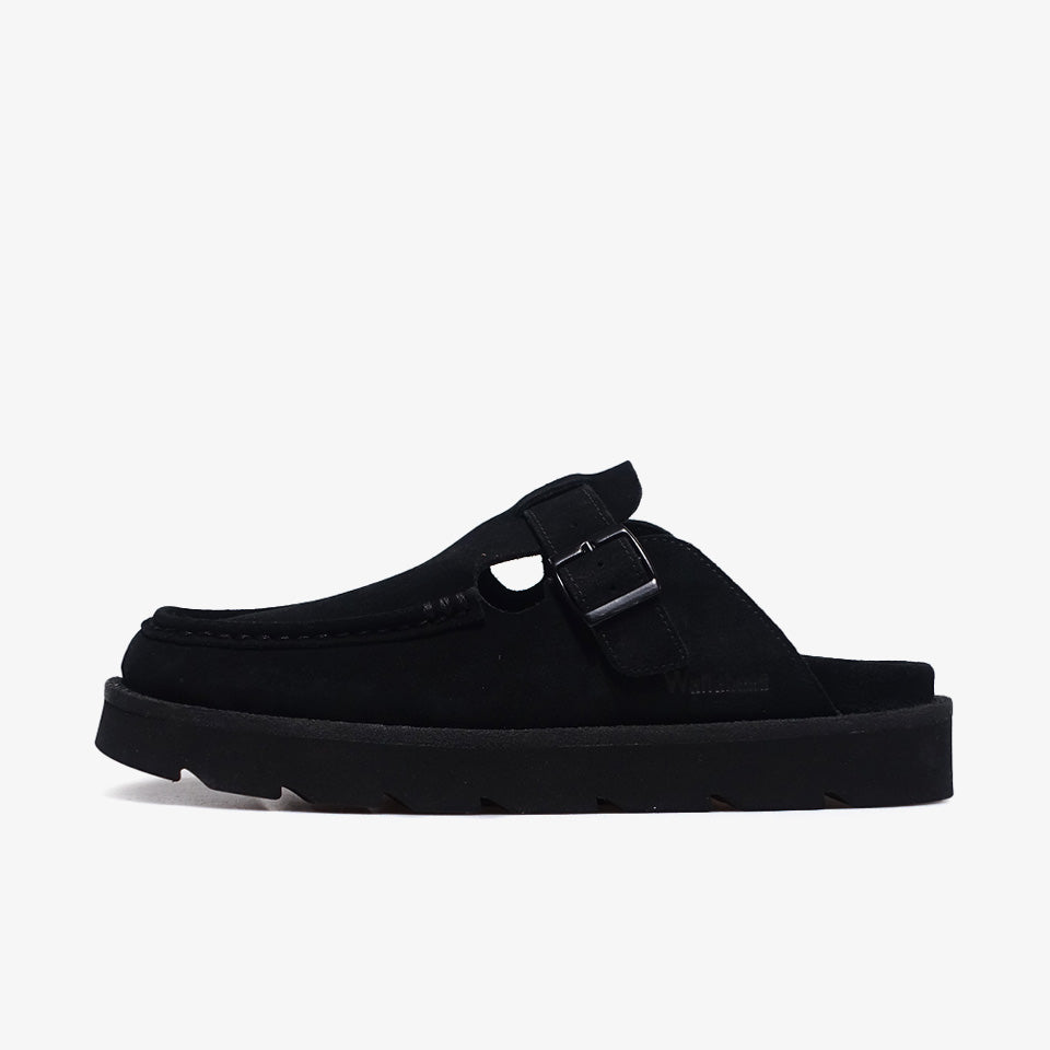 Clarks ORIGINALS MEARE MOC BLACK SUEDE – mita sneakers