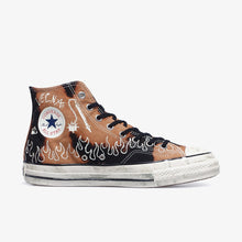 画像をギャラリービューアに読み込む, CONVERSE ALL STAR AGED 87 HC HI STRANGER THINGS 5 "STRANGER THINGS"  BLEACHEDBLACK 2