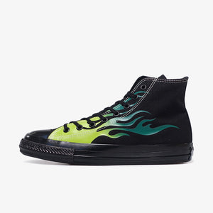 CONVERSE ALL STAR AGED IGNT HI BLACK/GREEN FLAME – mita sneakers
