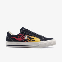 画像をギャラリービューアに読み込む, CONVERSE ONE STAR AGED CANVAS IGNT BLACK/RED FLAME 2