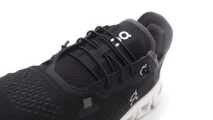 On CLOUD 6 COAST BLACK/WHITE 6
