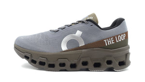 On CLOUDMONSTER 2 PLS-TL "PLEASURES x The LOOP" MIST/OLIVE 3