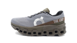 On CLOUDMONSTER 2 PLS-TL W "PLEASURES x The LOOP" MIST/OLIVE 3