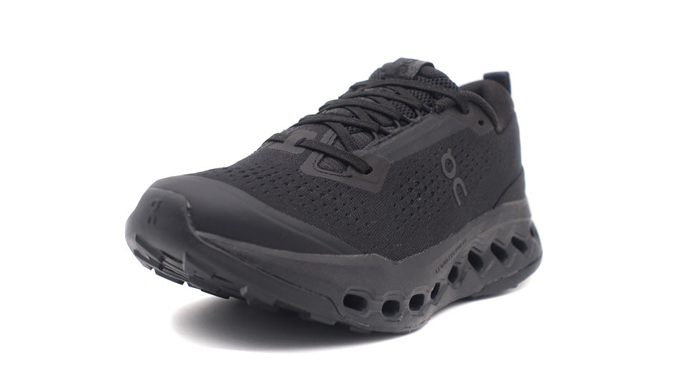 On CLOUDSURFER TRAIL 2 W BLACK/BLACK – mita sneakers