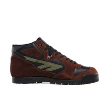 画像をギャラリービューアに読み込む, HI-TEC SIERRA LITE MOANDMO &quot;Made in JAPAN&quot; &quot;MOANDMO CLOTHING&quot;  DARK BROWN/BLACK/OLIVE