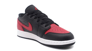 JORDAN BRAND AIR JORDAN 1 LOW "MICHAEL JORDAN" BLACK/VARSITY RED/SUMMIT WHITE 5