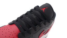 画像をギャラリービューアに読み込む, JORDAN BRAND AIR JORDAN 1 LOW &quot;MICHAEL JORDAN&quot; BLACK/VARSITY RED/SUMMIT WHITE 6