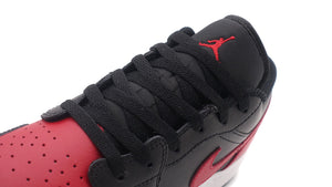 JORDAN BRAND AIR JORDAN 1 LOW "MICHAEL JORDAN" BLACK/VARSITY RED/SUMMIT WHITE 6