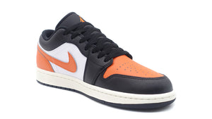 JORDAN BRAND AIR JORDAN 1 LOW "MICHAEL JORDAN" BLACK/STARFISH/WHITE/SAIL 5