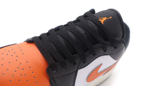 JORDAN BRAND AIR JORDAN 1 LOW "MICHAEL JORDAN" BLACK/STARFISH/WHITE/SAIL 6
