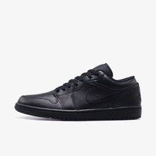画像をギャラリービューアに読み込む, JORDAN BRAND AIR JORDAN 1 LOW "TRIPLE BLACK" "MICHAEL JORDAN" BLACK/BLACK/BLACK 1