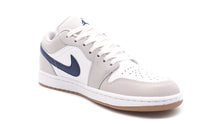画像をギャラリービューアに読み込む, JORDAN BRAND AIR JORDAN 1 LOW &quot;MICHAEL JORDAN&quot; WHITE/MIDNIGHT NAVY/NEUTRAL GREY 5