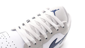 JORDAN BRAND AIR JORDAN 1 LOW "MICHAEL JORDAN" WHITE/MIDNIGHT NAVY/NEUTRAL GREY 6