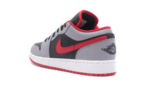 画像をギャラリービューアに読み込む, JORDAN BRAND AIR JORDAN 1 LOW GS &quot;MICHAEL JORDAN&quot; BLACK/FIRE RED/CEMENT GREY/WHITE 2