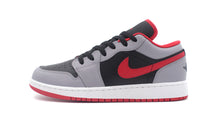 画像をギャラリービューアに読み込む, JORDAN BRAND AIR JORDAN 1 LOW GS &quot;MICHAEL JORDAN&quot; BLACK/FIRE RED/CEMENT GREY/WHITE 3