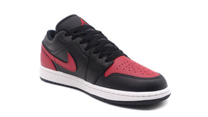 JORDAN BRAND AIR JORDAN 1 LOW GS "MICHAEL JORDAN" BLACK/VARSITY RED/SUMMIT WHITE 5